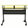 thumbnail image 4 of ACME 47" Home Office Furniture Suitor Music Recording Studio Desk, Yellow, 4 of 7