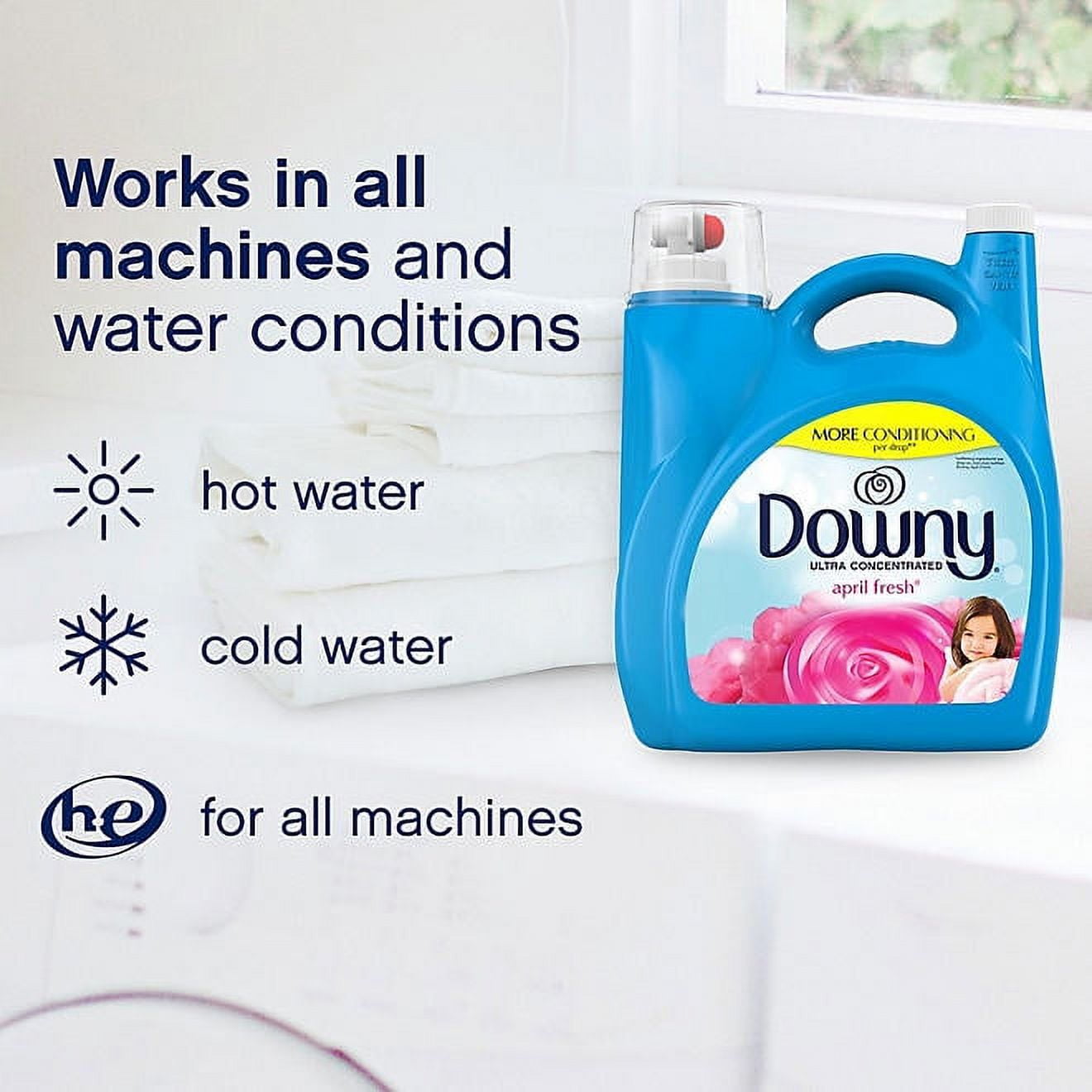 Downy Ultra Fabric Conditioner, April Fresh - 306 ml