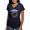 Navy, variant on - IT Response Wheel T Shirt - Women's V-Neck Dark T-Shirt
