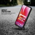 thumbnail image 3 of WIRESTER Shockproof Soft Rubber Cover Case for Motorola Moto G Power 2022 / G Pure 2021 6.5", Hot Pink Composition Book, 3 of 5