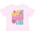 thumbnail image 3 of Inktastic Nana and Pops Love Me Retro Flowered Girls Toddler T-Shirt, 3 of 5