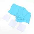thumbnail image 3 of pitrice 6pcs Wave Stereoscopic Mirror Wall Sticker Housing Decoration for TV Background, 3 of 8