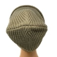 thumbnail image 3 of Empire Cove Long Beanie Winter Warm Solid Knit Womens Mens Unisex - Taupe, 3 of 5