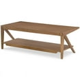 thumbnail image 6 of Maklaine Contemporary Rectangle Cocktail Table in Cashmere Color Wood, 6 of 6
