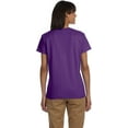 thumbnail image 3 of Gildan Ladies Ultra Cotton 6 oz T-Shirt G200L Purple XS, 3 of 3