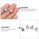 thumbnail image 4 of 20pcs colgantes de aleación con estilo de 20pcs Colgantes bonitos Colgantes Prácticos suministros de joyería, 4 of 6