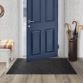 thumbnail image 1 of Mainstays 2 ft. x 4 ft. Platinum Needlepunch Charcoal Doormat with Vinyl Backing, 1 of 4