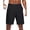 Black, variant on PULI Men's Golf Shorts 10" Inseam Lightweight Quick Dry Stretch Waterproof Hybrid Shorts with Pockets for Golf, Hiking, Work and Casual Wea