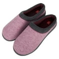 thumbnail image 5 of Hanes Womens Soft Waffle Knit Clog Slippers with Indoor/Outdoor Sole, 5 of 9