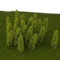 thumbnail image 3 of 20 Piezas Modelo Abetos Diseño Tren Ferrocarril Diorama Paisaje 1:100 OO Escala Zulema Modelo Abetos, 3 of 8