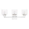 thumbnail image 4 of 16773-05 Livex Lighting Aragon - 3 Light Bath Vanity In Architectural Style-9.5 Inches Tall and 23 Inches Wide-Polished Chrome Finish, 4 of 12