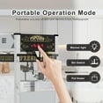 thumbnail image 5 of siu want 20oz Commercial Popcorn Machine with Cart - Vintage Style Popper Pops 62 Cups per Batch, Portable Cart with Wheels for Parties, Home Theater, Events (Black)​, 5 of 11