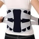 thumbnail image 1 of wonima11 Back Brace Lower Support for Men Women Lumbar Waist Trainer Pain Abdominal Binder Faja Para Hombre Belt Workout Backbraces Scoliosis Spinal Stenosis Relief Sciatica Breathable Gray, Medium, 1 of 1