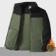 thumbnail image 1 of pstuiky hombres de manga larga, Blusa/camisa informal y moderna de color liso con cuello alto y cremallera para hombre Tops casuales para hombres l, 1 of 4