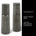 thumbnail image 2 of Cole & Mason Marlow Salt and Pepper Grinder Mill Gift Set, Gray with Refill Top & Ceramic Mechanism, 2 of 6