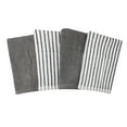 thumbnail image 1 of Hometrends Bar Mop Kitchen Towel 4 pack, 100% Cotton, Grey, 1 of 5