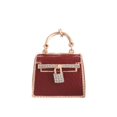 thumbnail image 1 of Qarigey Bolso colgante coche cuero Metal colgante gota bolsas Casual cartera accesorios llavero bolso señora regalo Oficina cordón Ropa, zapatos y accesorios Miscelánea Rojo Qarigey AP014025-04, 1 of 6