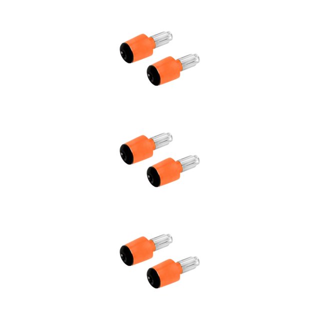 maskred 2pieces Motorcycle Grips Materials For Motorcycle Handlebar Ends Must-Have Easy To Install Metal Handle Bar Grips orange 3Set