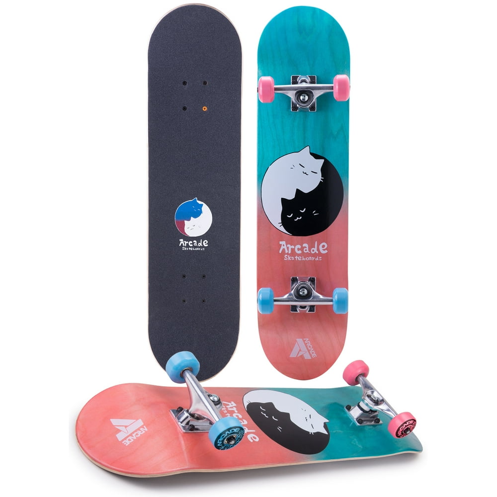 Arcade Pro Skateboard 31 quot x 7 75 quot Complete Skateboards Great for Boys Arcade Pro Skateboard 31 quot x 7 75 quot Complete Skateboards Great for Boys