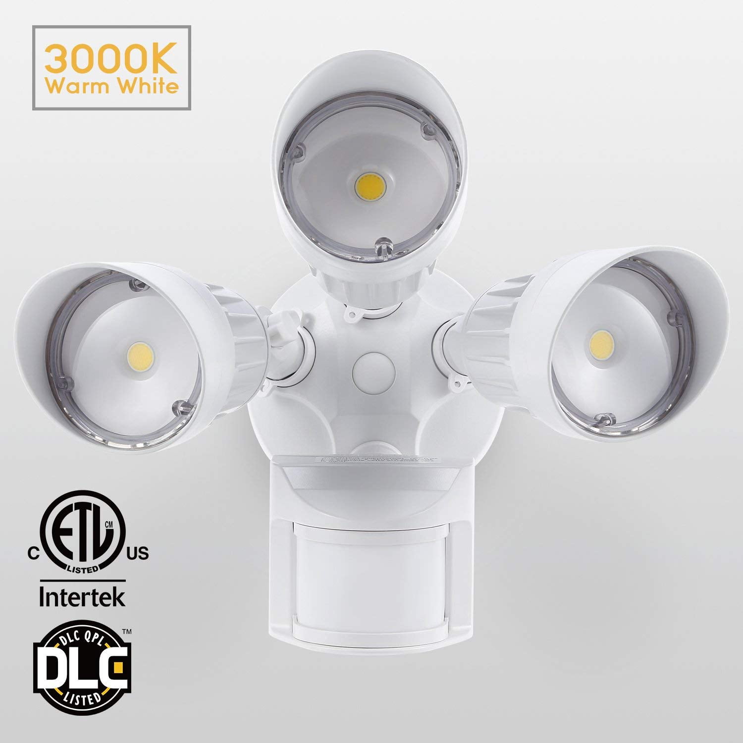 LEONLITE 30W Outdoor LED Security Lights with Motion, Photo Sensor for