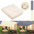 thumbnail image 2 of Summer Backyard Patio Clearance! BVXEEP Sun Shade Sail, Sun Shades Outdoor Patio, 2X2.5 Courtyard Garden Swimming Pool Cloth Guard Outdoor Shade Sai, 2 of 2