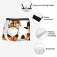 thumbnail image 3 of Xecao Autumn Gnomes-1 Print Men's Underwear Boxer Briefs,Breathable Choice for Men's Underwear-Medium, 3 of 5