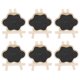 thumbnail image 3 of Chalk Board Signs Mini Blackboards Memo Board For Pubs Kitchens Wood Material Rectangular Shape 10.6x8cm 7Pcs, 3 of 5