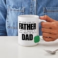 thumbnail image 4 of CafePress - Takes A Real Man To Be A Dad Mugs - 15 oz Ceramic Large White Novelty Mug, 4 of 6