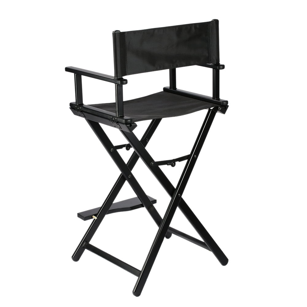 professional makeup artist director's chair aluminum frame light weight and  folding black  walmart