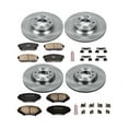 thumbnail image 3 of Power Stop Front and Rear Stock Replacement Brake Pad and Rotor Kit KOE2725, 3 of 8