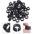 thumbnail image 4 of 100pcs Cable Hose Snap-locks Grommet Locking Bushing Nylon Protective Grommet, 4 of 7