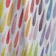 thumbnail image 4 of Designart 'Collection Of Watercolor Drops Paint Splash ' Modern & Contemporary Curtain Panel, 4 of 5