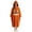 Z64-Orange, variant on YUEHUA Adult Cute Pumpkin Halloween Onesie Pajamas, Men Women Unisex Zipper Hooded Fleece Loungewear, Soft Warm One Piece Indoor Sleepwear