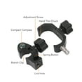 thumbnail image 3 of Range Pole Cradle Bracket, Data Collector Bracket Mount Metal Screw Sturdy  for Mapping, 3 of 7