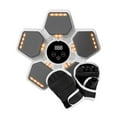 thumbnail image 3 of S SERENABLE Kids Electronic Boxing Target Mat Indoor Smart Music Boxing Training Machine White with Gloves, 3 of 9