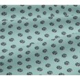 thumbnail image 5 of oneOone Viscose Jersey Fabric Floral Block Print Fabric BTY 60 Inch Wide, 5 of 5