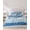 Blue, variant on 4 Piece King Sheet Set Navy Blue Whale Sheets Set for King Size Bed, Breathable Soft Microfiber Bed Sheets Cooling Summer Coastal Bubbles Ocean Waves Fitted Sheet Deep Pocket, Pillowcases