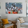 thumbnail image 6 of David Njoku Posters American Football World Star Wall Art Picture Painting Poster Canvas Print Posters Artworks Bedroom Living Room Decor 12x18inch(30x45cm), 6 of 6