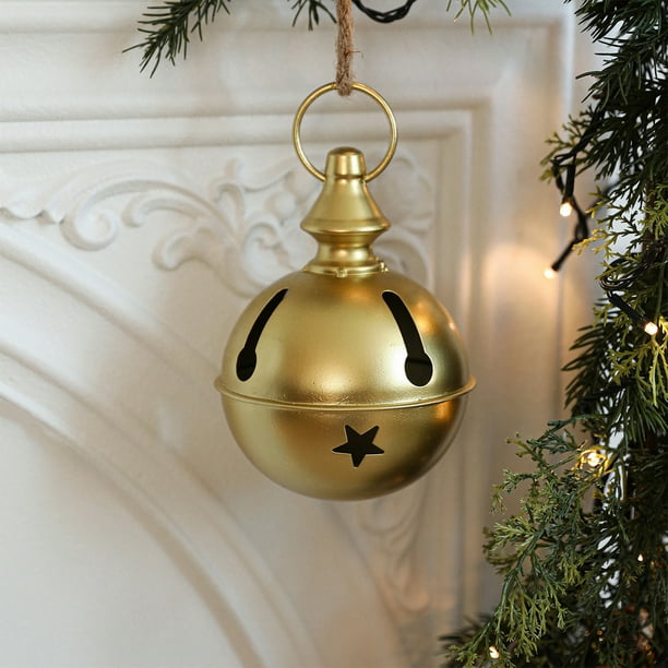 Christmas Bells Decorations Iron Atmospheres Ornaments To Decorate The Christmas Tree Creatives Pendants