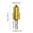 PPR Drill Bit With 0.24 Inch Hexagonal Shank For Water Pipe Expansion