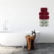 thumbnail image 2 of Toalleros Para El Baño Toallero Metálico De Pared Con Ganchos Estante Para Toallas Toallero Para El Baño, 2 of 6