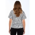 thumbnail image 3 of Jessica London Women's Plus Size Stretch Crepe Tie Waist Top, 3 of 4