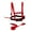 Red, variant on Children Ski Harness Shoulder Strap Control Fundamentals Leash Equipment Trainer for Training Snowboard, Skating, for Boys Beginners Black