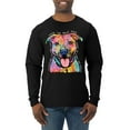 thumbnail image 1 of Dean Russo Best Dog Dog Lover Mens Long Sleeve Shirt, Black, Large, 1 of 6