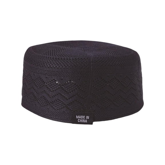 Unisex Knitted Ramadan Hat Muslims Head Cover Men Kufi Hat Prayer Caps