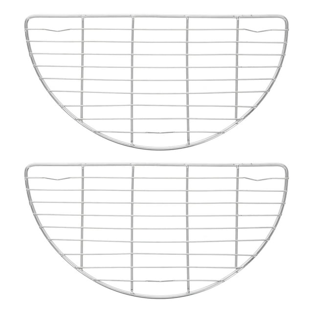Miangastore 2Pcs Cooling Rack For Baking Stainless Steel For Grilling In Kitchen