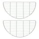 thumbnail image 1 of 2 Piezas Rejillas De Enfriamiento Para Hornear Rejilla De Alambre De Acero Inoxidable Rejilla Para Hornear Rejilla Para Horno Rejilla Para Galletas Para Cocinar Hornear Asar Y Asar Plata, 1 of 7