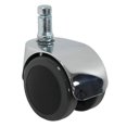 thumbnail image 1 of Hjh Office 2 Inch Office Chair Wheels 7/16 Inch Stem Diameter (Set Of 5) Design Chrome Casters For Hard Floors, 1 of 1