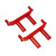 thumbnail image 3 of 2 piezas 1:16 RC Body Post Mounts Upgrade Part Aluminum Easy to Install RC Body Rojo, 3 of 9