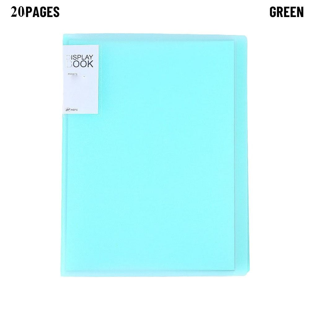 5 Colors Music Clip 10/20 Pages Document Storage Organizer Music Score Folder Piano Music Clip